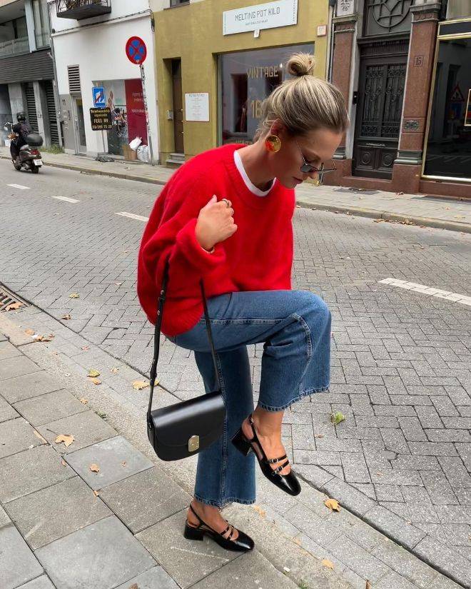 Red Hits the Fall Color Palette Like A Pro —See 7 Red Outfit Ideas